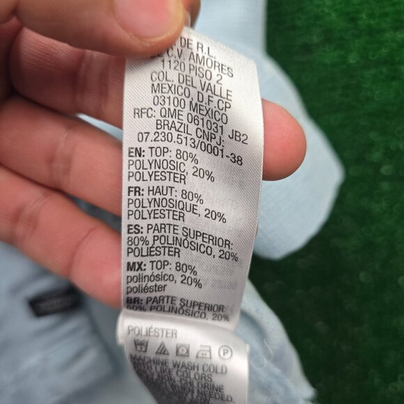 Quicksilver Shirt Mens Large Blue Waterman Collection Fish AOP Outdoors‎ Summer - Picture 10 of 11